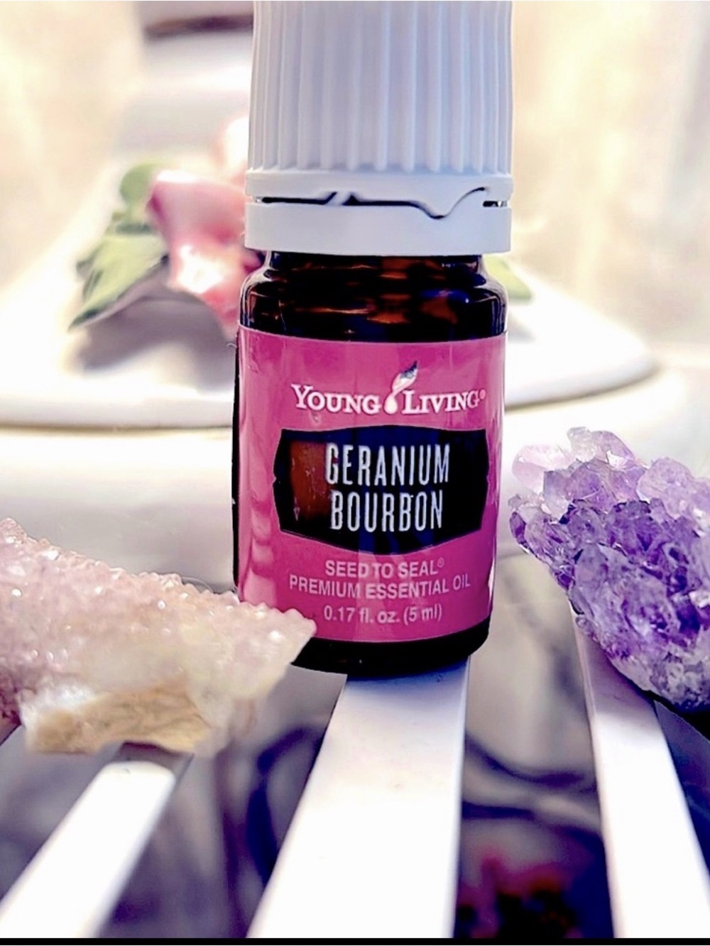 Young Living Essential Oil Geranium Bourbon 5ml NWT